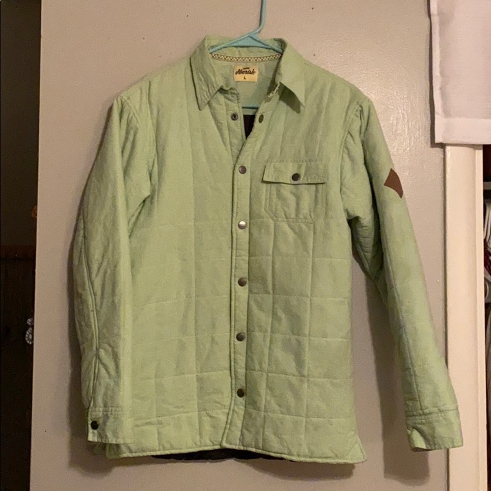 Women’s Jiberish lightweight green jacket size L